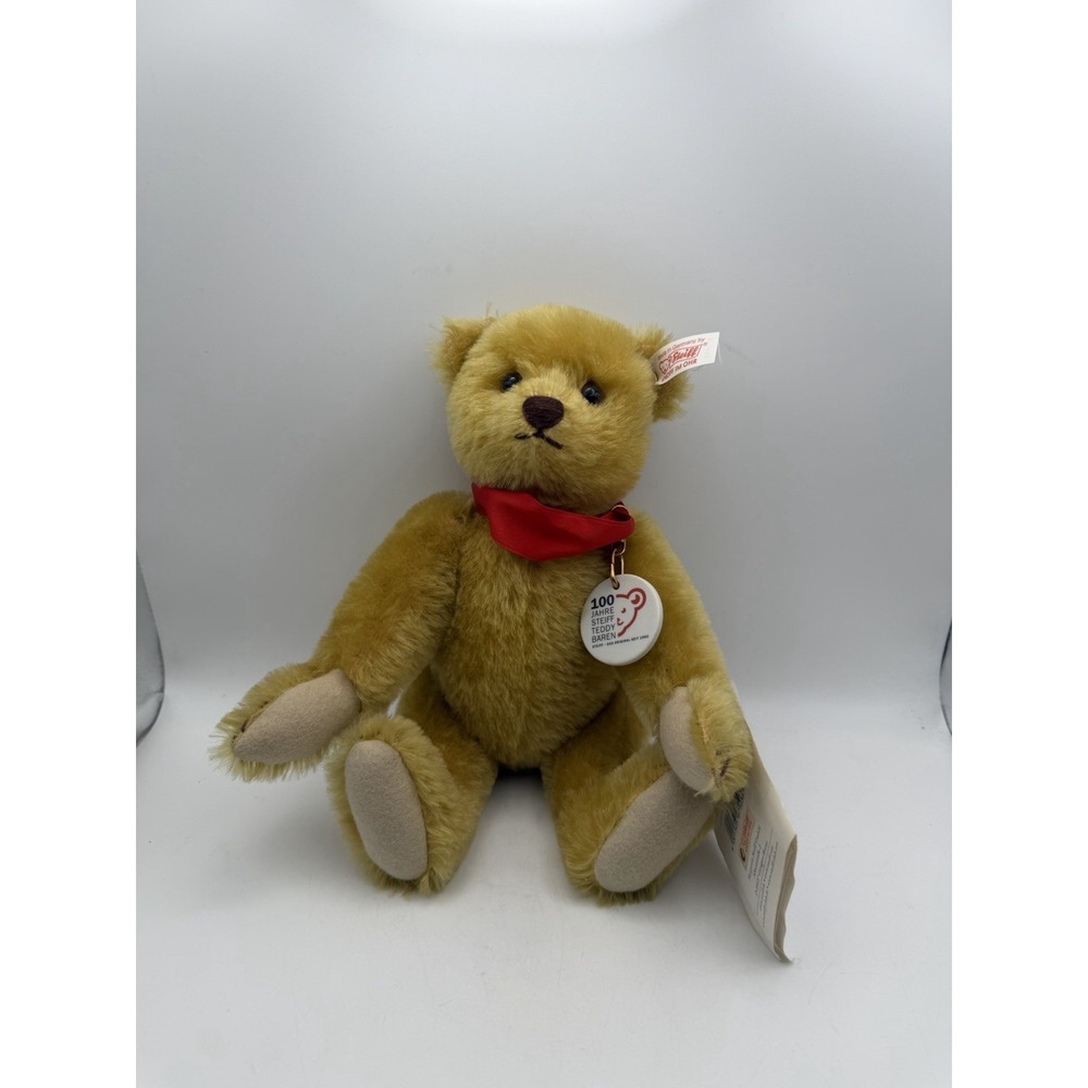 Steiff 100 Years Teddy Bear 1902-2002 Plush w/ Tags Cinnamon 05464